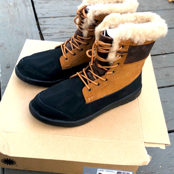 Ugg Dark Chestnut K Baxter New Boots - Picture 1 of 5